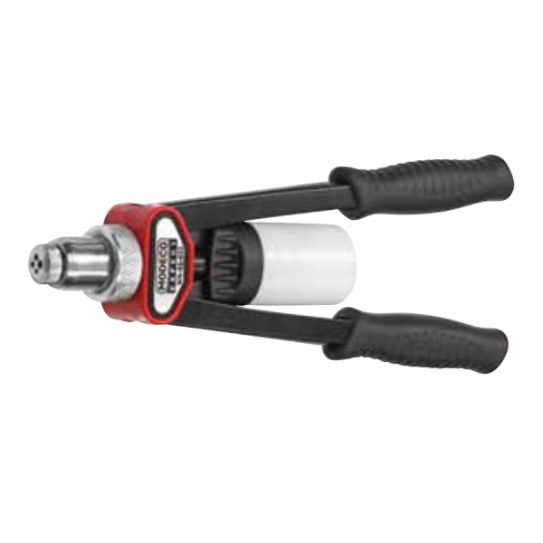 Modeco obouruční přední nýtovač s 325mm revolverovou hlav...