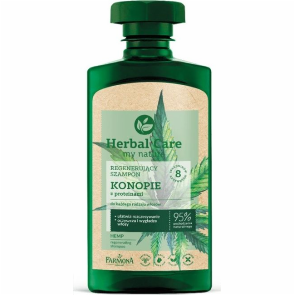 Farmona Herbal Care regenerační vlasový šampon Konopí s p...