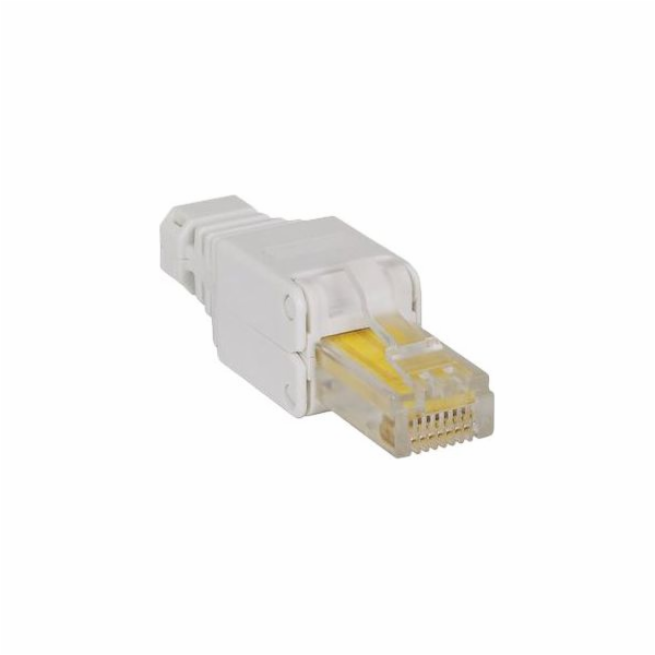 Manhattan Modulární zástrčka RJ45, UTP, CAT 6, šedá (790482)