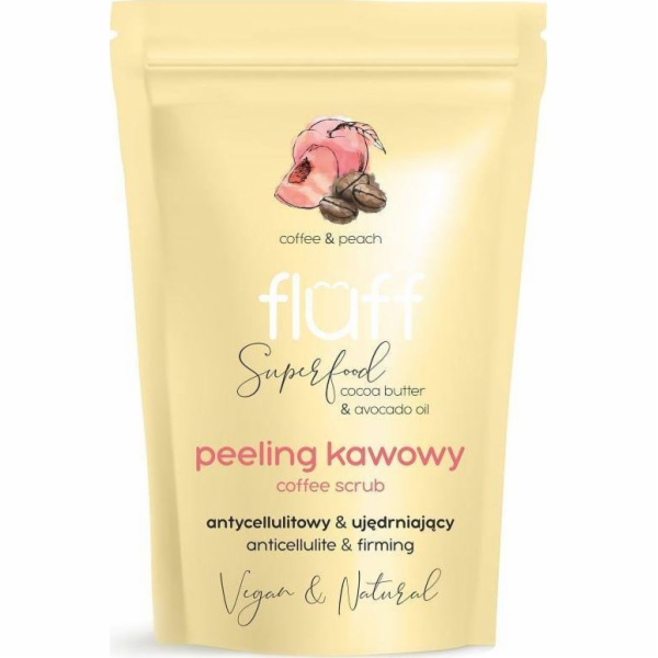 Kávový tělový peeling Fluff Coffee Scrub Zpevňující proti...