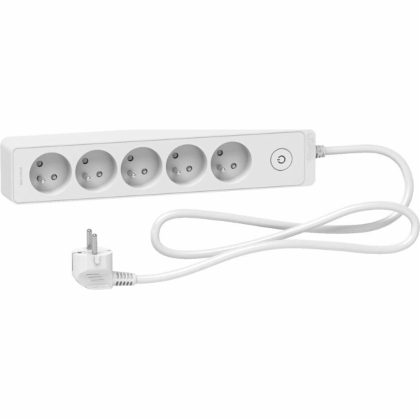 Schneider Electric Odace přepěťová ochranná lišta, 5 zásu...