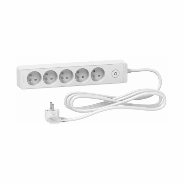 Schneider Electric Odace přepěťová ochranná lišta, 5 zásu...