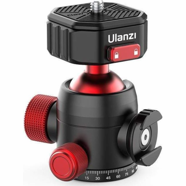 Ulanzi Head, 3D míčová hlava 1/4 3/8 Arca Swiss Ulanzi U-100