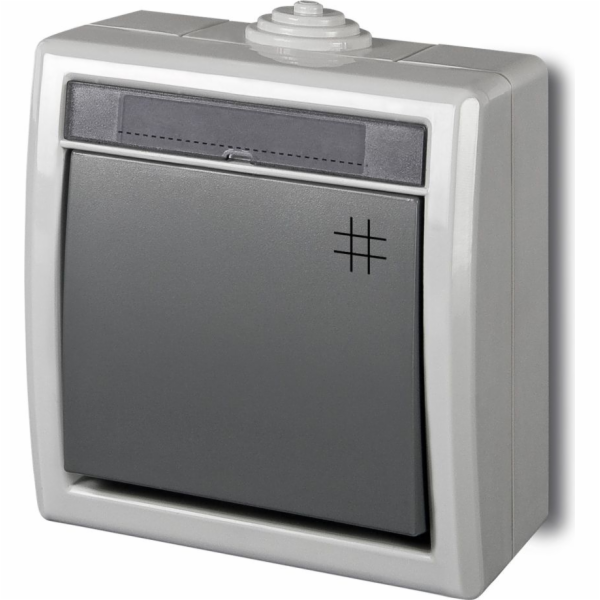 Elektro-Plast Aquant IP55 křížový konektor šedý (1206-10)