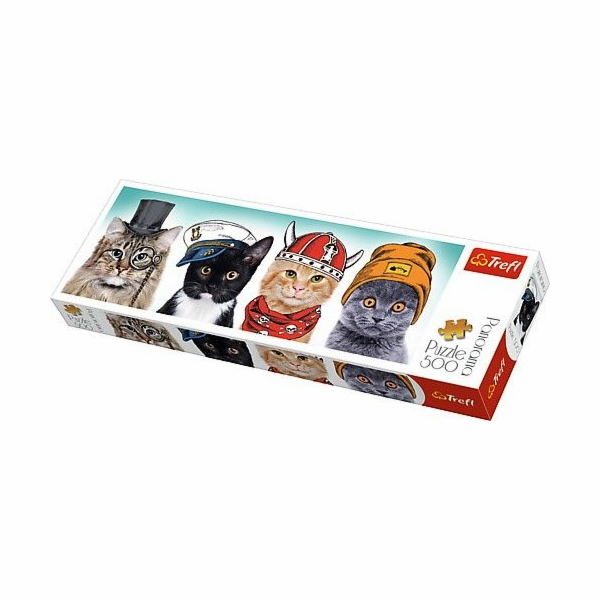 Puzzle 500 Elements Panorama - nadýchaný tým