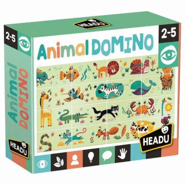 Russell Game Head Domino Animals