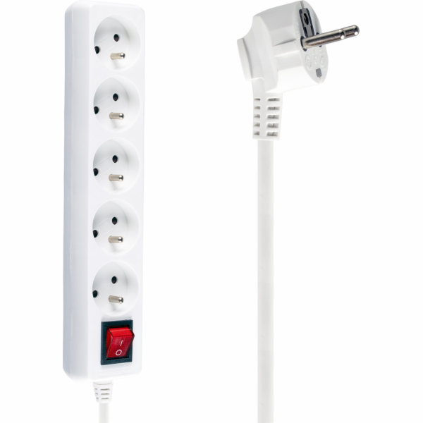 Libox Power Strip 5 3 m White Sockets (LB0085-3)