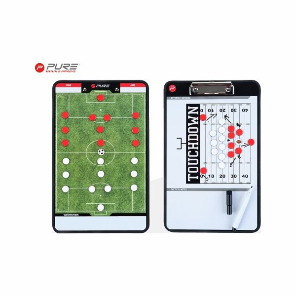 Pure2Improve Taktická aktovka fotbal P2I COACHBOARD FOTBAL