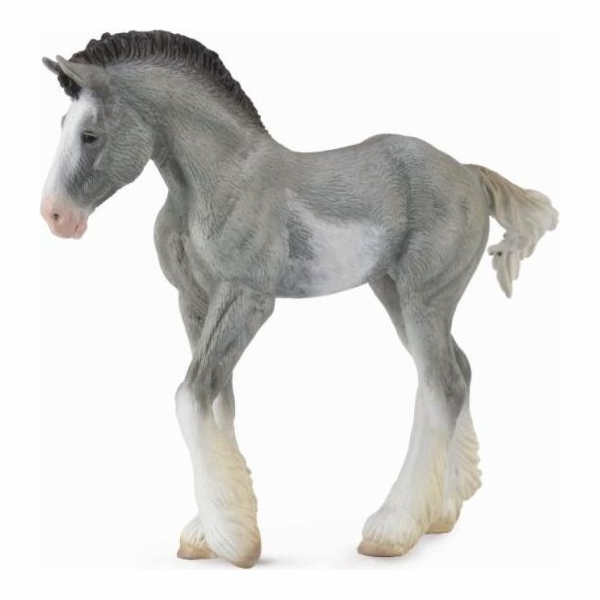 Collecta Figurine Clydesdale Foal Blue Roan (004-88626)