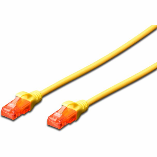 Digitus Patchcord RJ45 U/UTP CAT6 10m žlutý (DK-1612-100/Y)
