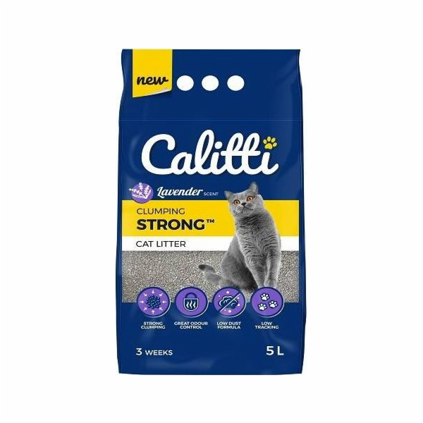 Calitti Strong Lavender - Bentonite litter 5 l