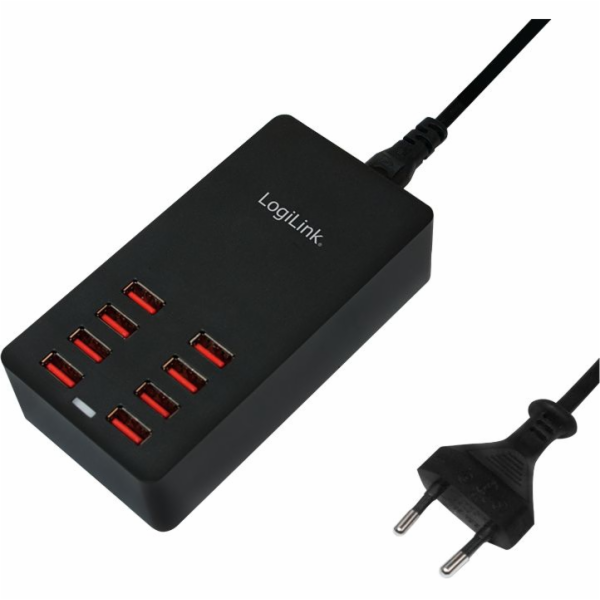 LogiLink PA0140 nabíječka 8x USB-A 2,4 A (PA0140)