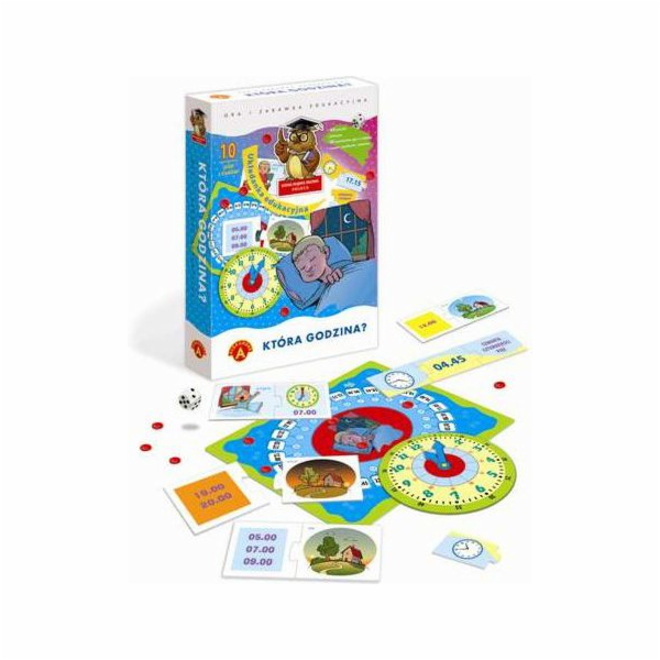 Alexander vzdělávací puzzle Kolik je hodin (1321)