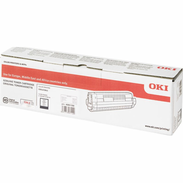 OKI toner 46861308 černý originál (46861308)