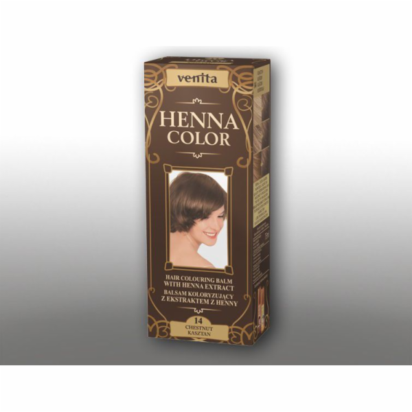 Venita Bylinné balzámy Henna Color 14 Chestnut 75ml