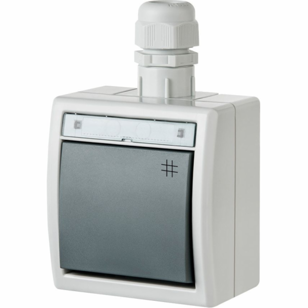 Křížový konektor Elektro-Plast Aquant IP65 (1206-65)