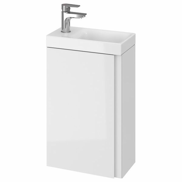 Umyvadlo se sadou s bílou skříňkou Cersanit Modo 39cm (S8...