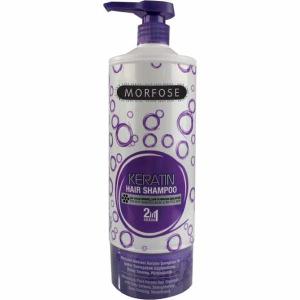 Morfose keratin šampon přestavba poškozené vlasy 1000 ml