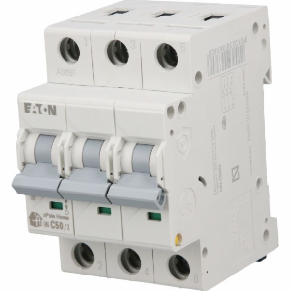HN-C50/3 MINIATURE CIRCUIT BREAKER C 50A 3P 3M 6KA