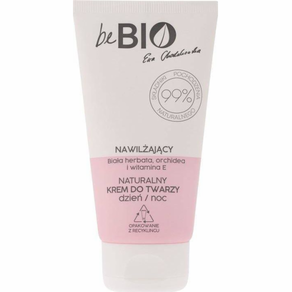 BeBio Přírodní hydratační krém na obličej na den/noc 75 ml