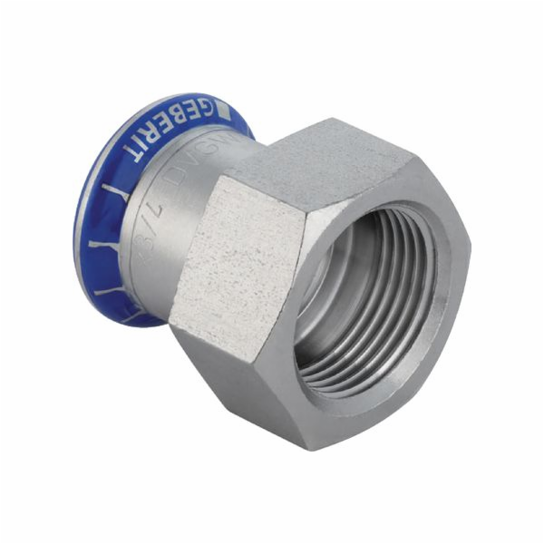 Geberit Mapress Edelstahl konektor, přechod GW 42 mm x 3/...