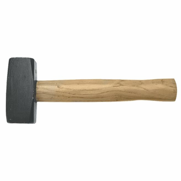 Top Tools Kamenické kladivo s dřevěnou rukojetí 1kg (02A010)