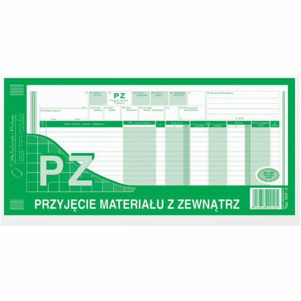 Michalczyk & Prokop Příjem materiálu zvenčí 1/3 A3 80 lis...