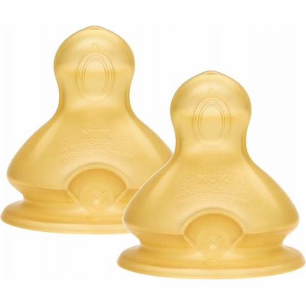 NUK Latexová savička na láhev 2 ks 6m+ Nuk