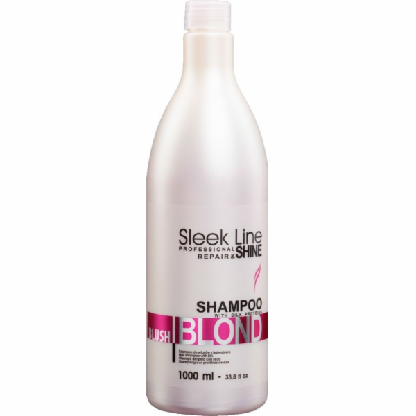 Stapiz Sleek Line Blush Šampon na blond vlasy 1000 ml