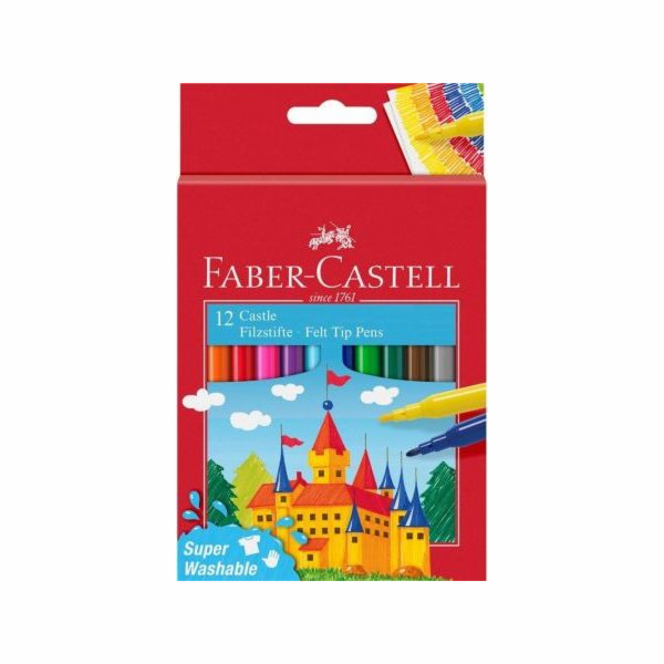 Značky Faber-Castell Zip 12 barev FABER CASTELL