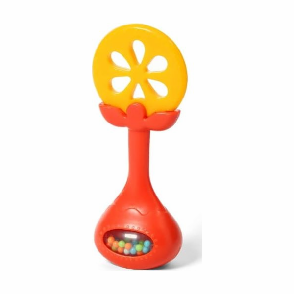 BabyOno 499/01-VÝCHOVNÉ KOUPÍČKO S CHRAČKACÍM JU ICY ORANGE