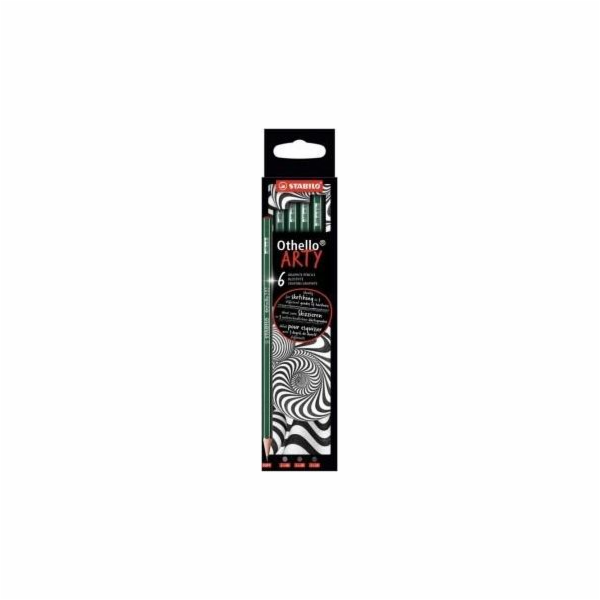 Stabilo Pencil Othello Arty mix soft 6 ks STABILO