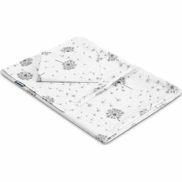POVLEČENÍ Sensillo 2 KUSY. BÍLÉ PAPUSKY 100X135 CM 4364 /...
