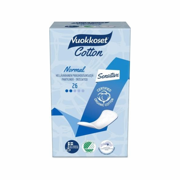 Vuokkoset Vuokkoset, BAVLNA, Hygienické vložky Normal Sen...
