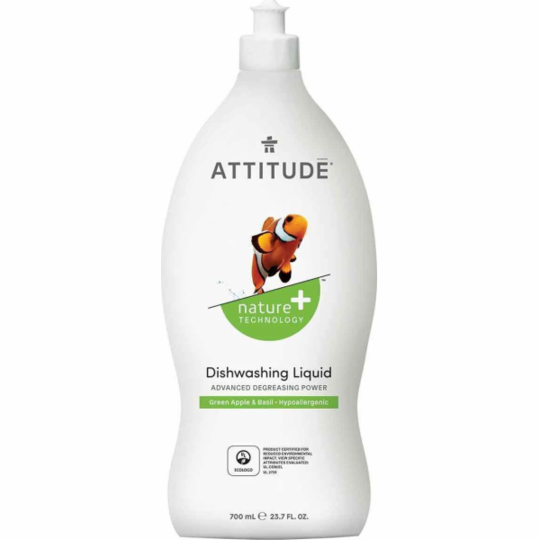 Attitude Attitude, prostředek na mytí nádobí, zelené jabl...