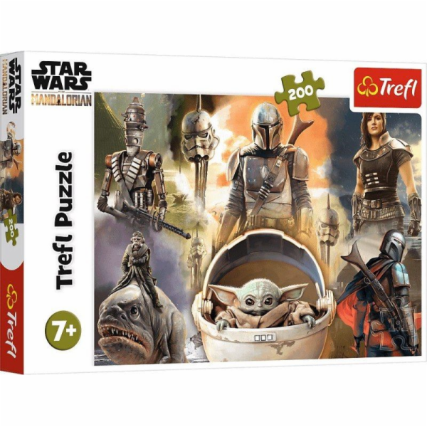 Puzzle 200 prvků připravených k boji proti hvězdným válkám