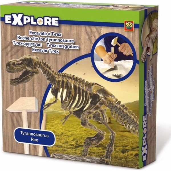 SES malý archeolog-rektoliska t-rex