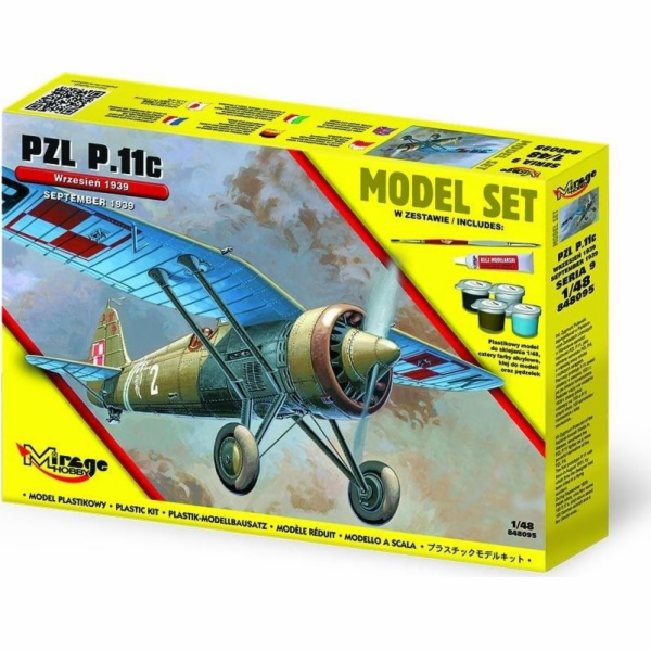 Mirage PZL.11C Září 1939  Polské stíhací letadlo
