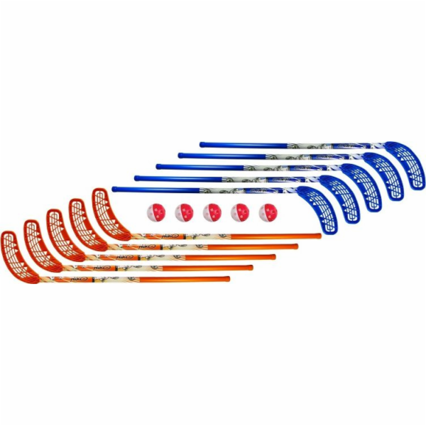 Unibros Unibros Hiko set 87 cm (10 holí + 5 míčků)