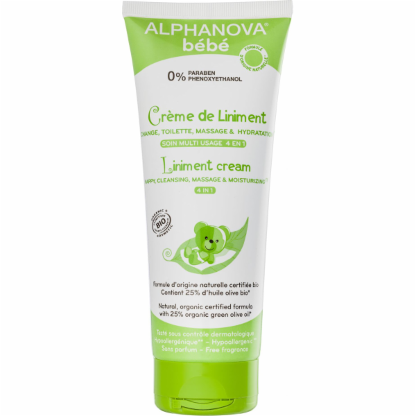 Alphanova Bebe hydratační krém 4v1, 200 ml (ALP01004)