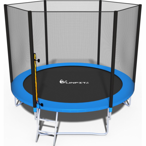 Funfit Garden Trampoline s vnějším sítí 8 stop 252 cm