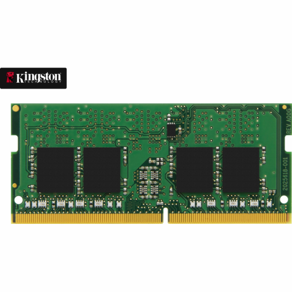 Paměť pro notebook Kingston SODIMM, DDR4, 4 GB, 3200 MHz,...