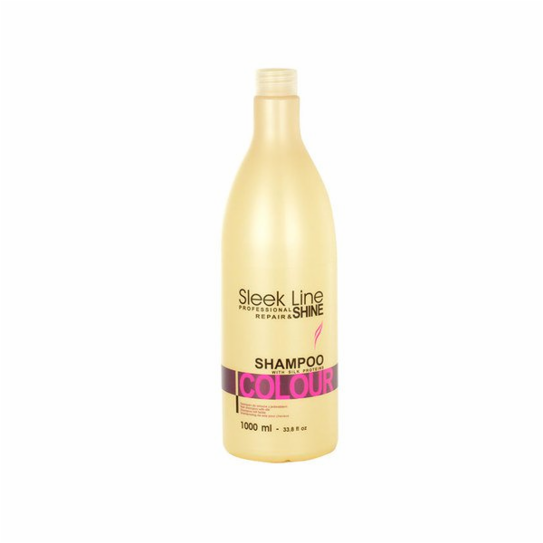 Stapiz Sleek Line Color Shampoo Silk šampon pro barvené v...
