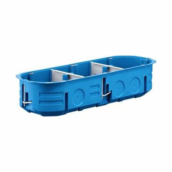 Simet SA Company Trojitý zapuštěný box modrý P3x60K 32324203