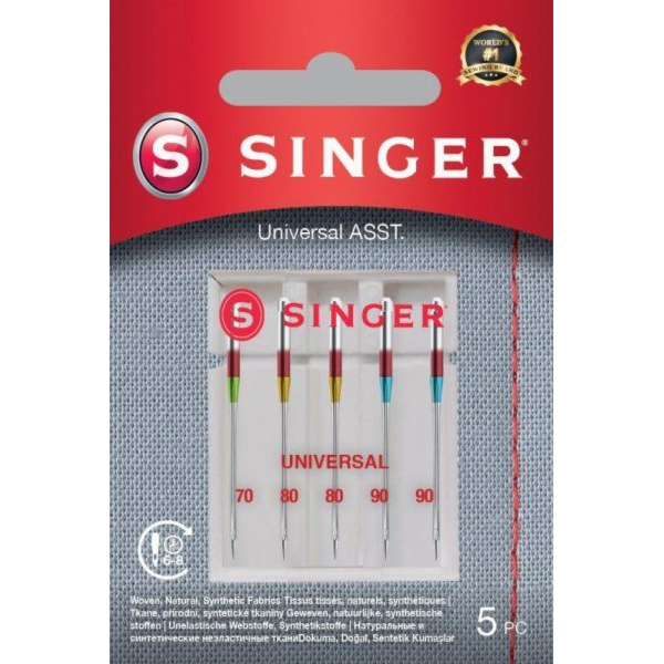 Univerzální jehla na látky Singer ASST 5PK