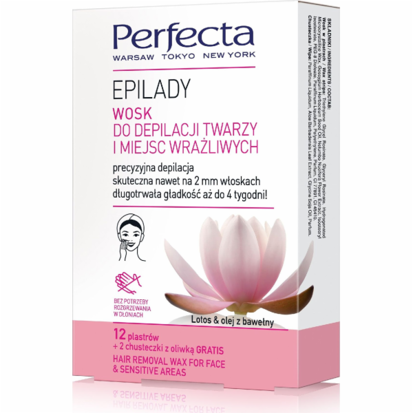Perfecta Epilady Wax na depilaci obličeje a citlivých par...