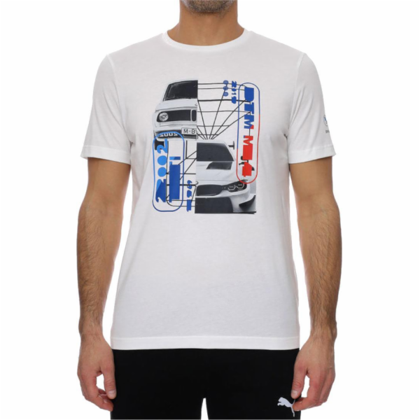 Puma Puma BMW Motorsport Graphic Tee 531194-02 bílé S