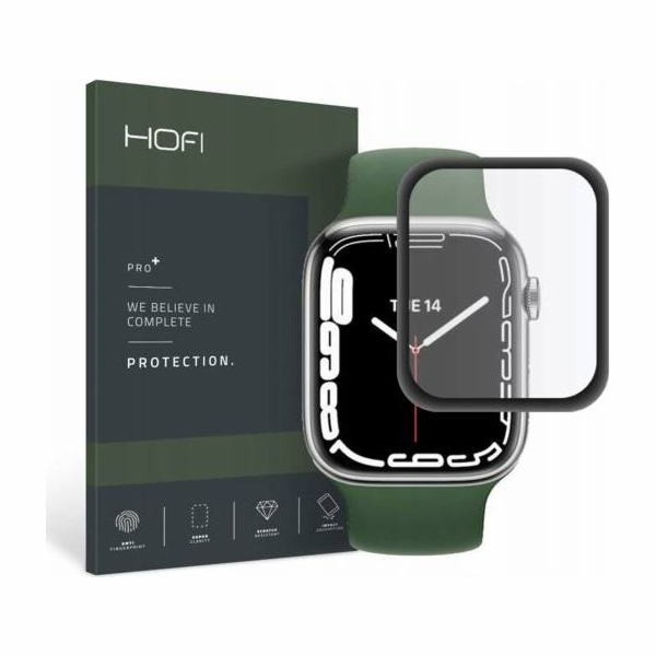 Hofi Glass Hofi Hybrid Pro+ Apple Watch 7 45mm Černé hybr...