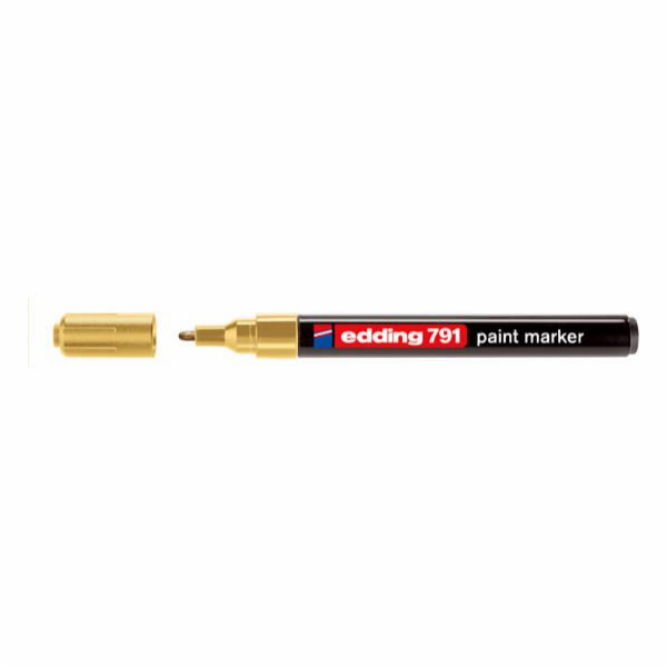 Popisovač Edding Paint, kulatý hrot 1-2MM zlatý (791/053/...