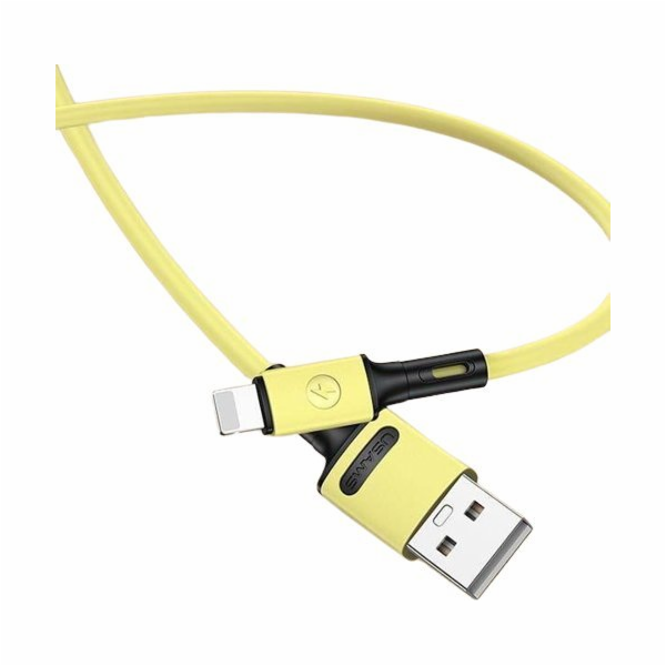 Usams USB-A – Lightning kabel 1 m žlutý (69868-uniw)